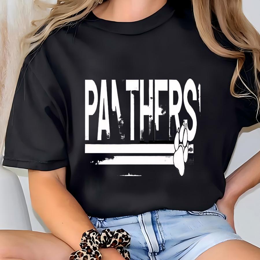 Team Mascot Panthers Shirt, Panthers Team Shirt, Panthers Team Spirit Shirt, Panthers Fan Shirt, School Spirit Shirt, Panthers Mascot Shirt T-shirt