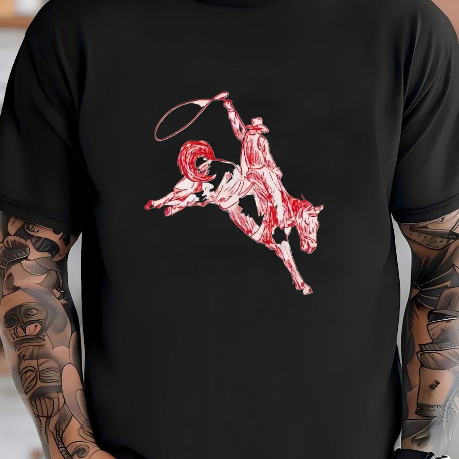 Cowboy Baby Tee, Y2k Baby Tee, Country Concert Shirt, 2000s Aesthetic, 90s Baby Tee, Southern Girl, Country Era, Vintage Aesthetic, Western T-shirt