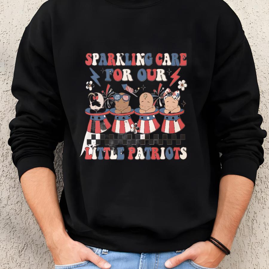 Pediatric Nurse 4th Of July Shirt, July 4th Hospital Pediatric Shirt For Nurse, July 4th Gift For Peds Nurse, Nicu Nurses Group Shirts Sweatshirt