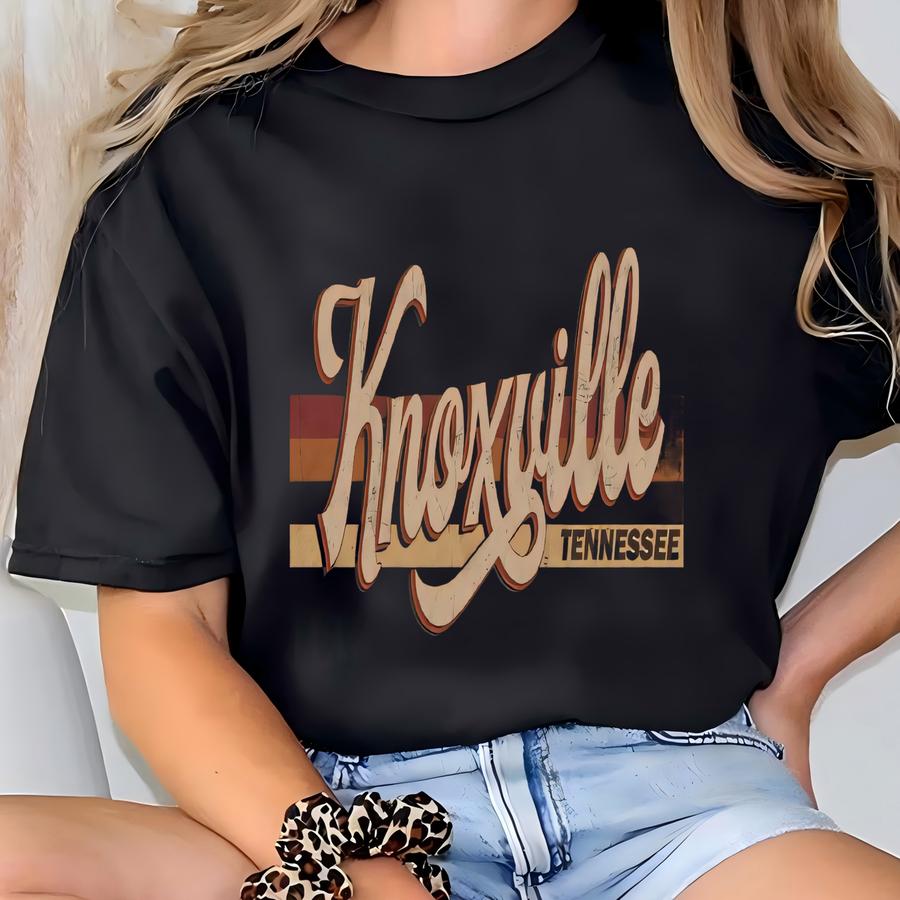 Vintage Knoxville Tennessee Hoodie: Retro Souvenir Tee T-shirt