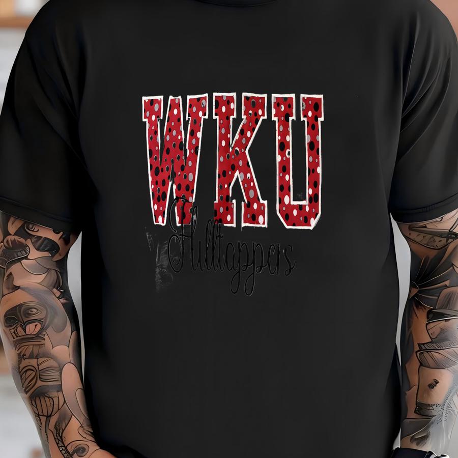 Wku Hilltoppers Applique Shirt, Wku, Western Kentucky, College Shirt, College Gift, Girl Gift, Grad Shirt, Grad Gift, Western, Sports Shirt T-shirt
