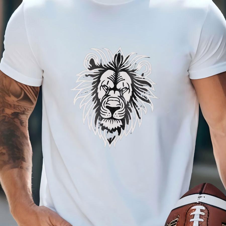 T Shirt Lion Print Gildan Softstyle Unisex For Him Or Her Hoodie Wardrobe Staple T-shirt T Shirt Lion Print Gildan Softstyle Unisex For Him Or Her Hoodie Wardrobe Staple T-shirt
