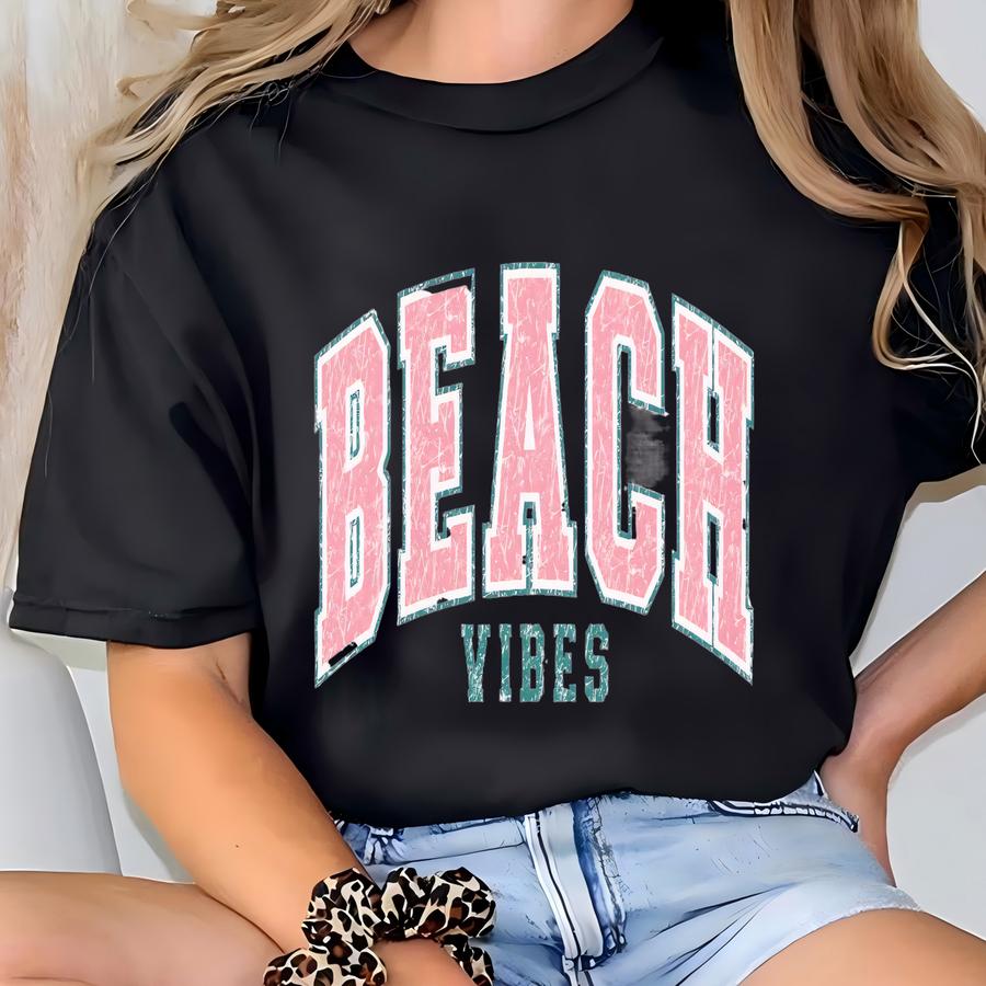 Beach Vibes Tank -  T-shirt