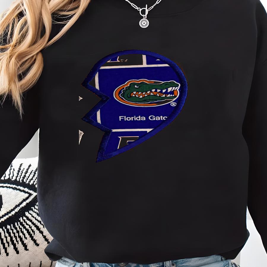 Customized House Divided Broken Heart Design Tees, Sweatshirts And Hoodies Great Way To Share Your Teams! Wording Optional Custom Tees Sweatshirt