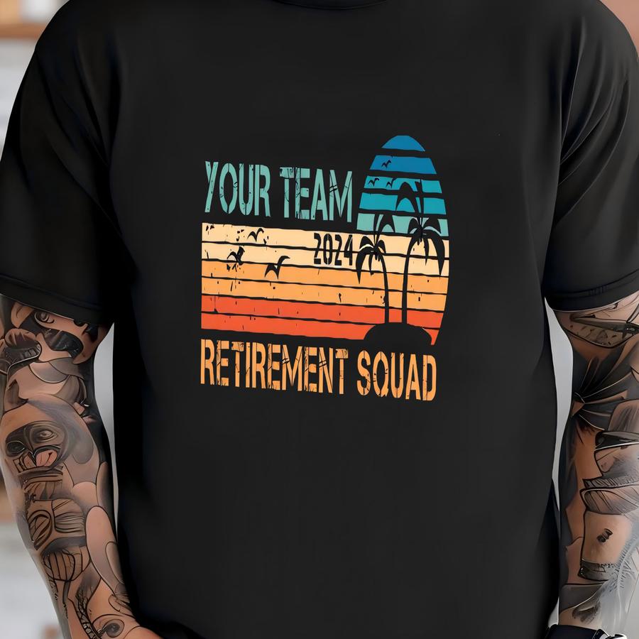 Retirement Tank Tops, Group Tanks, Team Tanks, Retirement Tank, Retirement Crew Tank Top, Retirement Gifts, Family Vacation Group Tank T-shirt