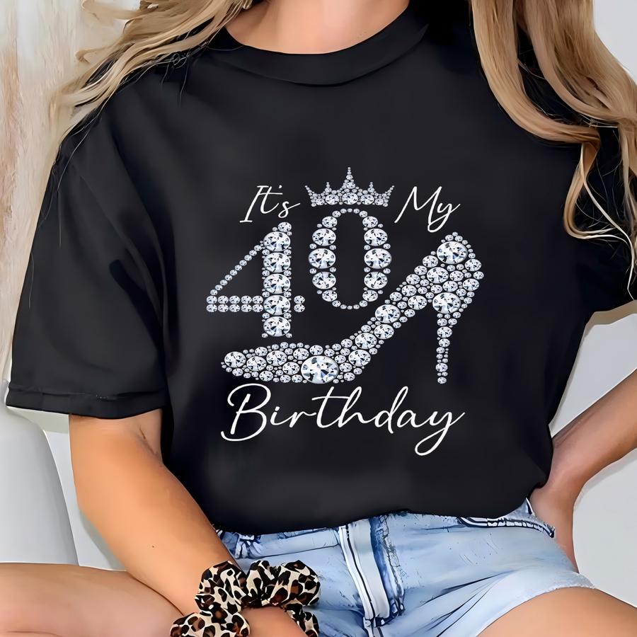 It's My 40th Birthday Women Shirt, It's My 40 Year Old Birthday Party Hoodie, 1984 40 Year Old Hoodie, Birthday Funny Tee Tshirt T-shirt