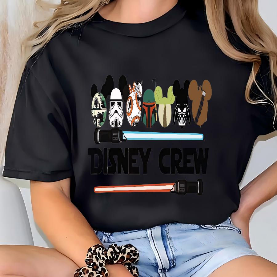 Star Wars Crew Shirt,  Shirt, Star Wars Family Shirt, Star Wars Shirt, Crew Shirt, 161160 T-shirt