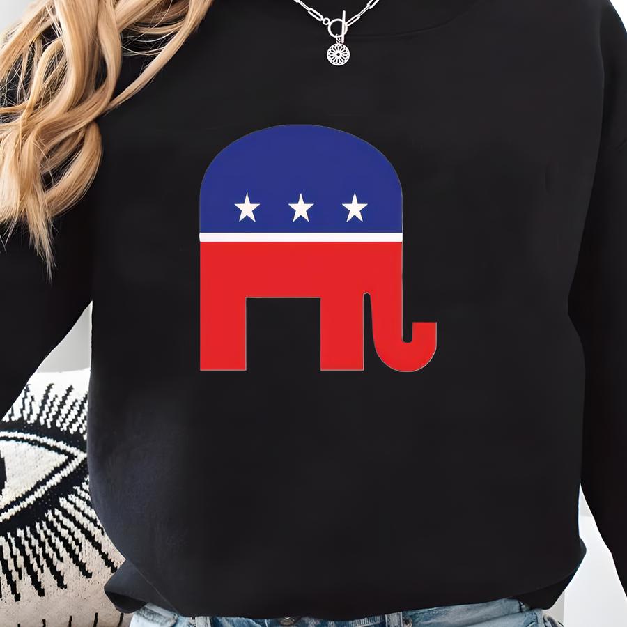 Customizable Republican Hat: 2024, Vote 2024 Sweatshirt