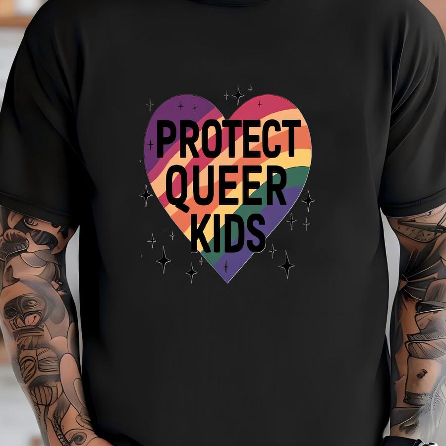 Protect Queer Kids Tank Top, Gay Pride Ally Shirt, Queer Tank Top, Lgbt Tank Top, Equality Tank Top, Protest Shirt, Love Is Love Shirt T-shirt