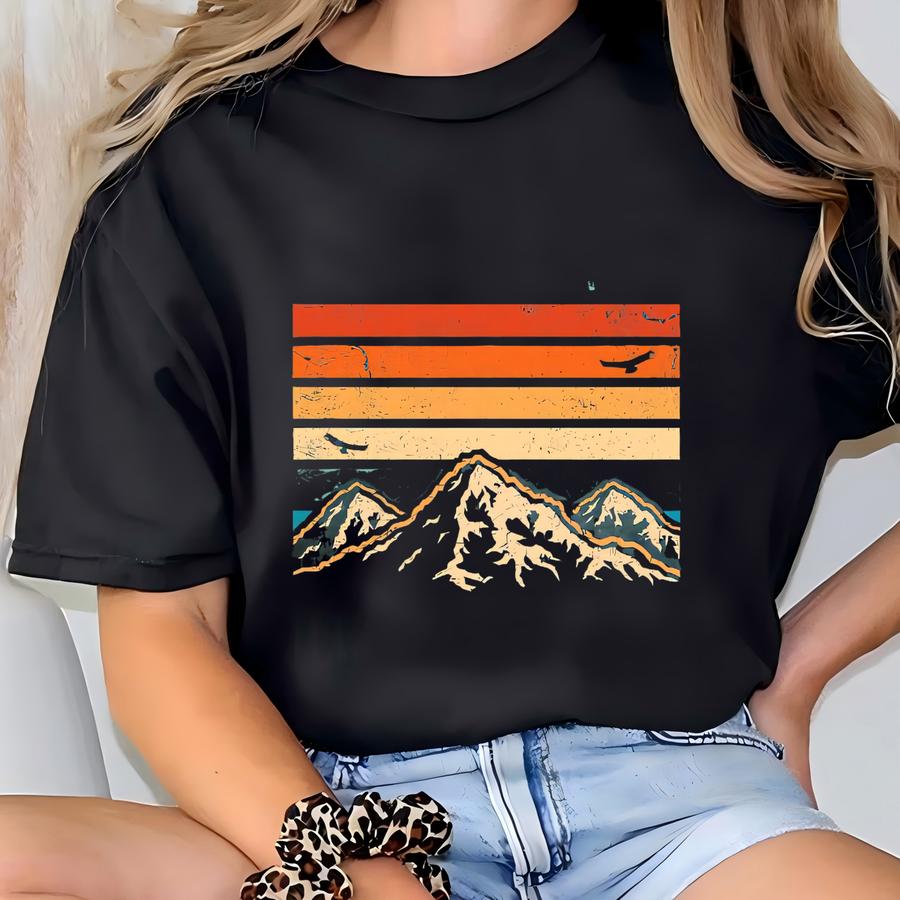 The Mountains Are Calling And I Must Go Shirt, Nature Lover Gift, Adventure Shirt, Camping Shirt, Hiking Tee, Climbing Mountain, Outdoors T-shirt