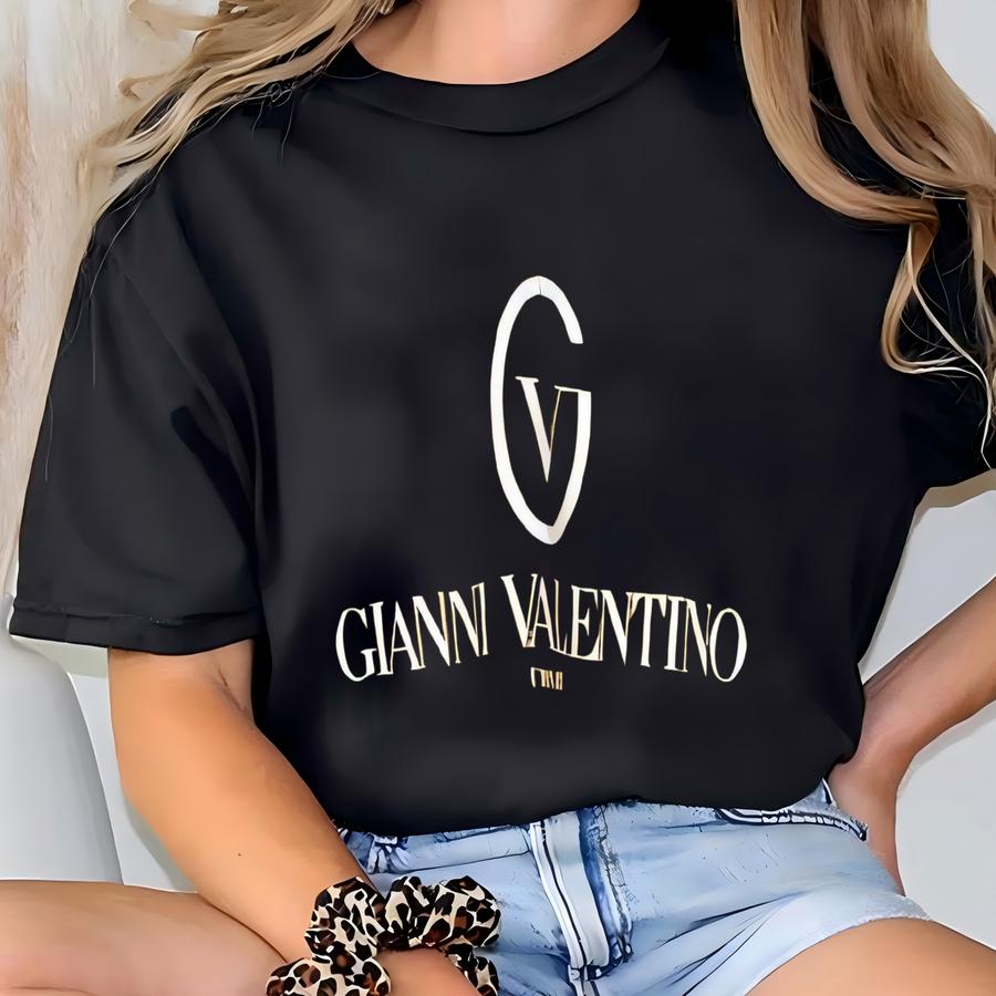 90s Gianni Valentino Crewneck Sweatshirt Print Logo Brown Color Men’s M T-shirt