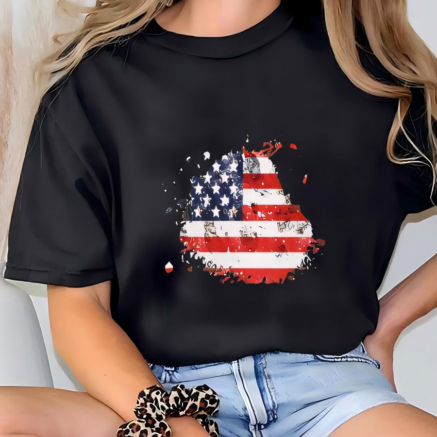 United States Of America Usa Independence Day 4th Of July Stars And Stripes Womens Sweatshirt Gifts Mens Hoodie Usa Sweatshirt. T-shirt