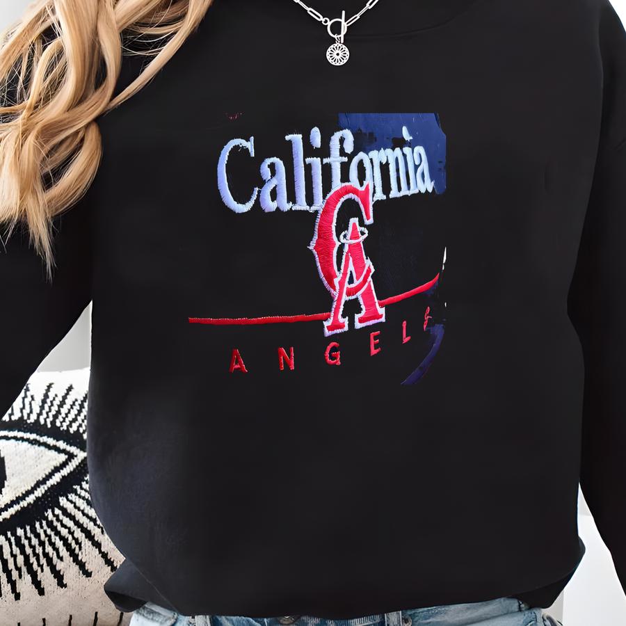 Vintage 1990’s Mlb California Angels Twins  Sweatshirt