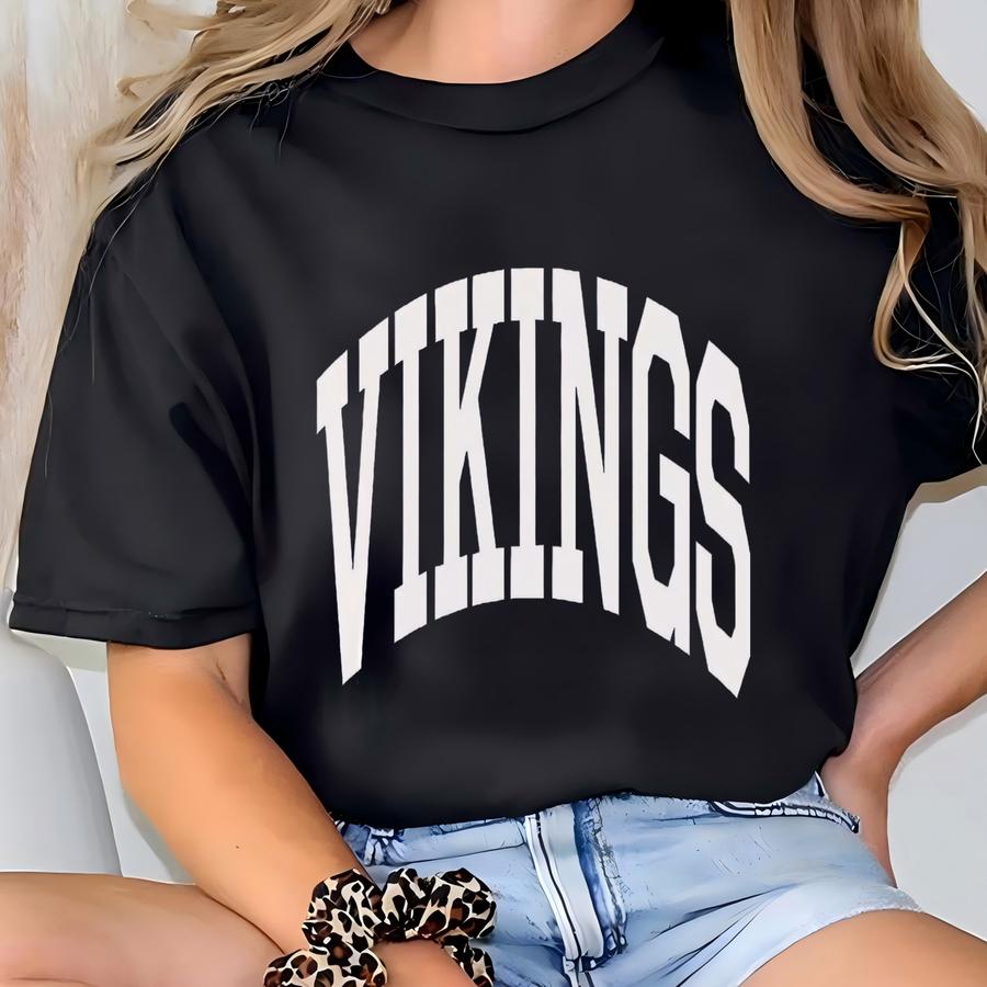 Vikings School Team Mascot Shirt, Vikings Shirt, Vikings Team Mascot, Vikings School Mascot, Vikings Shirt, Vikings Spirit T-shirt