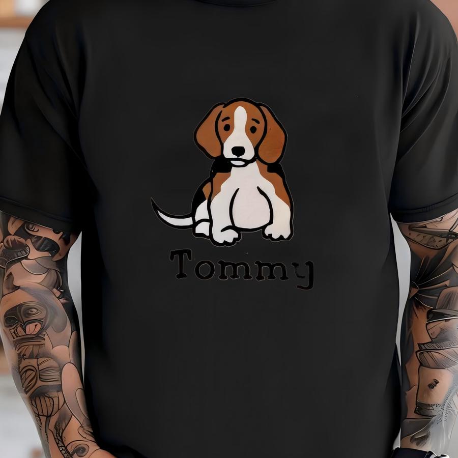 Custom Dog Tote: Personalized Pet Lover Gift T-shirt