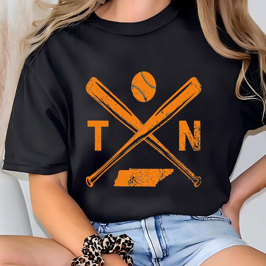 Tennessee Baseball Shirt, Vols Baseball Shirt, Tennessee Vols 2024, Baseball Gift, Baseball Tn Shirt, Tennessee Fan Gift, Baseball Fan Gift T-shirt