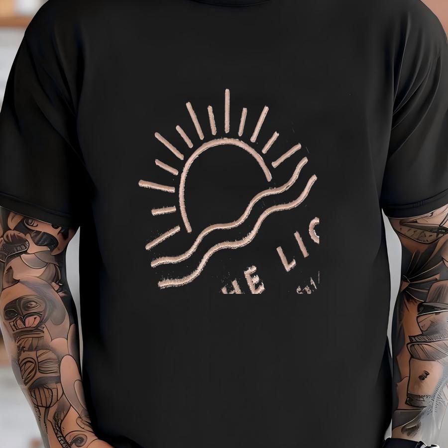 'be The Light' Sweatshirt: Christian Bible Verse Apparel T-shirt