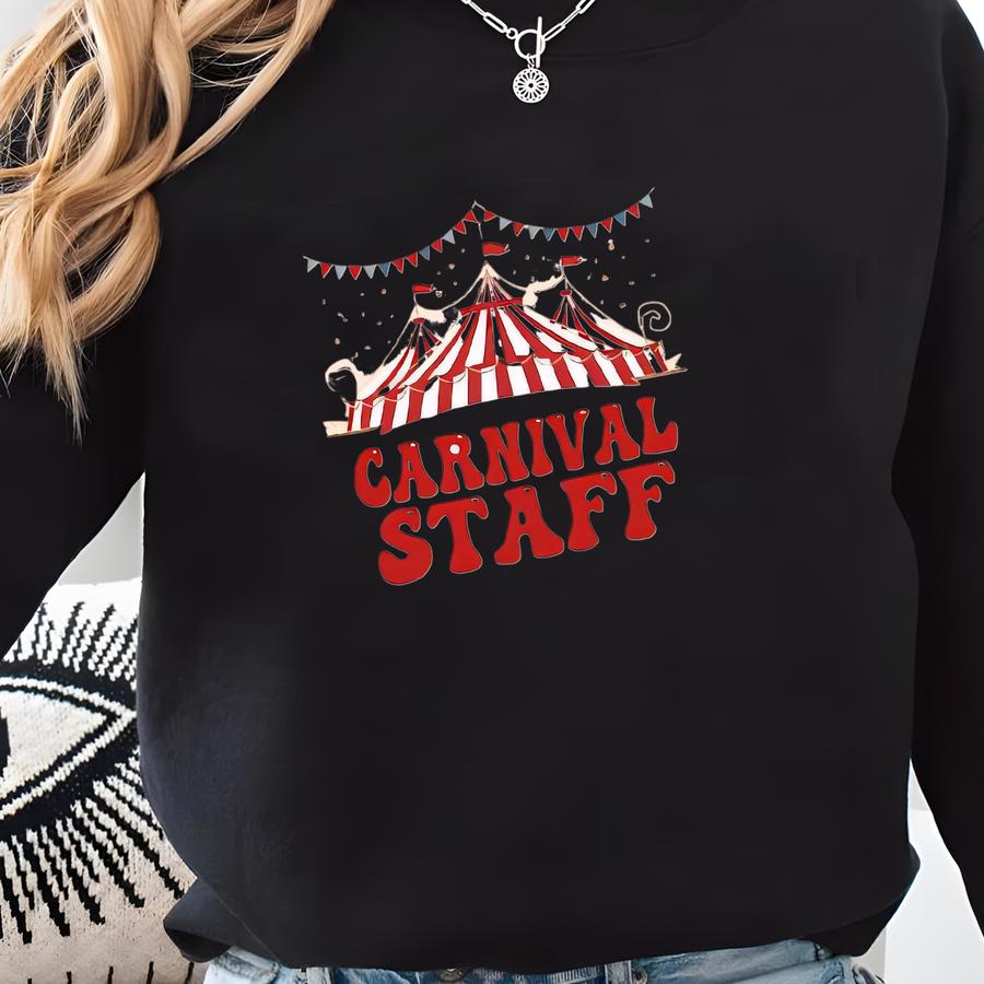 Carnival Staff Birthday Shirt, Ring Leader Birthday Shirt, Main Attraction Shirt, Birthday , Matching Birthday Family, Birthday Gift Sweatshirt