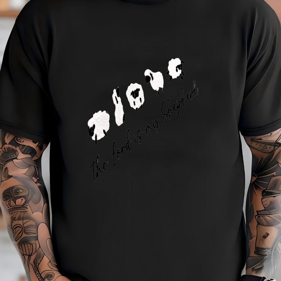 'the Lord Is My Shepherd' Sweatshirt: Christian Apparel T-shirt