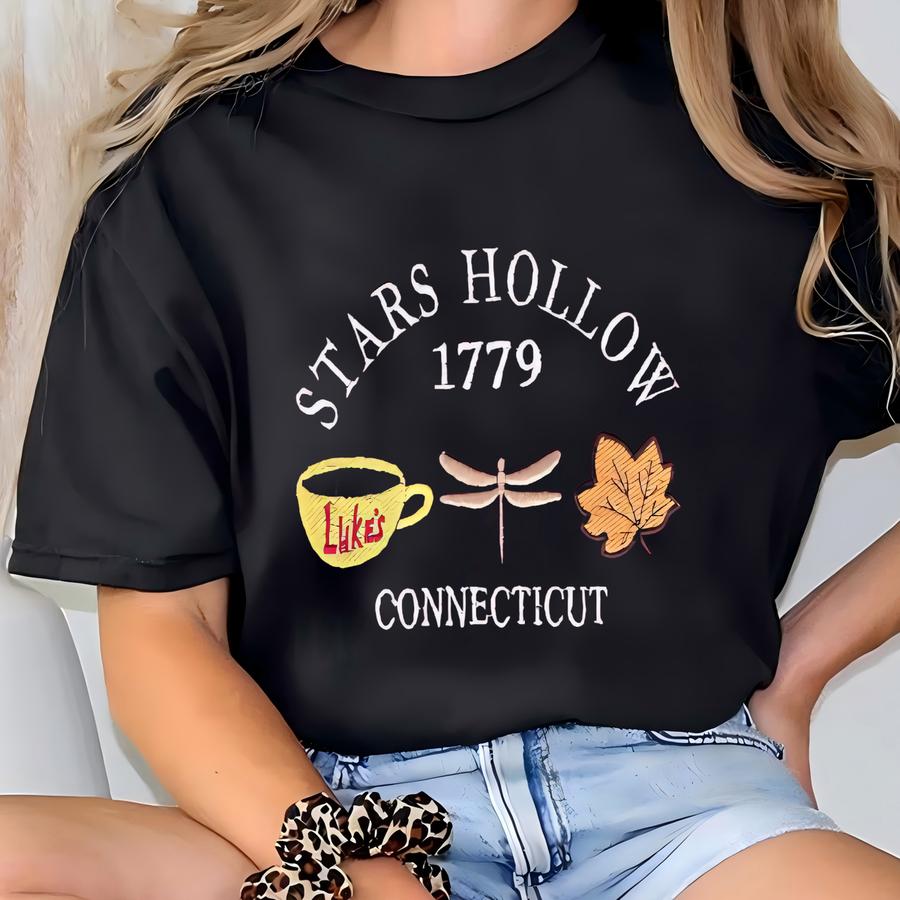 Stars Hollow Sweatshirt || Sweater Weather || Fall Themed Crewneck || Fall Apparel Sweatshirt || Crewneck || Binge Crew T-shirt