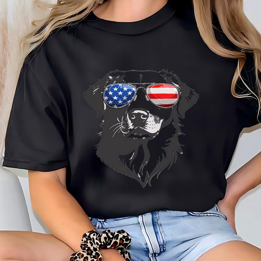 Custom Dog 4th Of July Shirt, Retro Dog Breed Fourth Of July Tshirt, Personalized Dog Mom 4th July,america Patriotic Independence Day Tshirt T-shirt