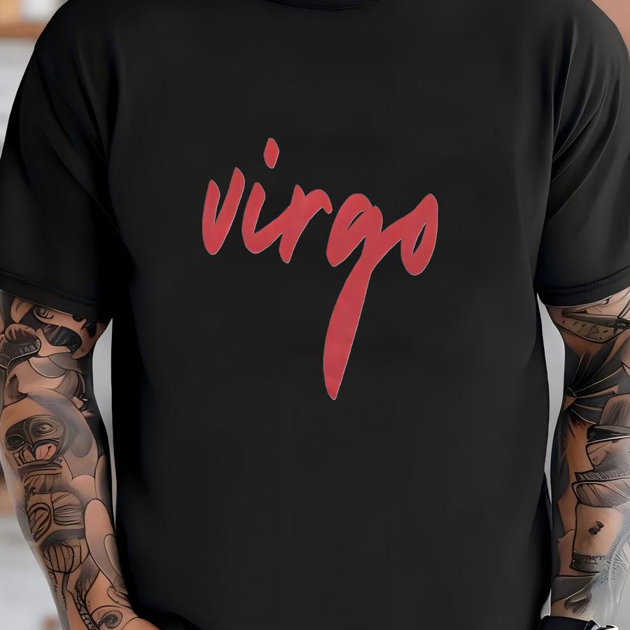 Virgo Baby Tee, Zodiac Vintage Tee, Celestial Virgo Shirt, Y2k Baby Tee, Astrology, Horoscope, Birthday Gift, Gift For Her T-shirt