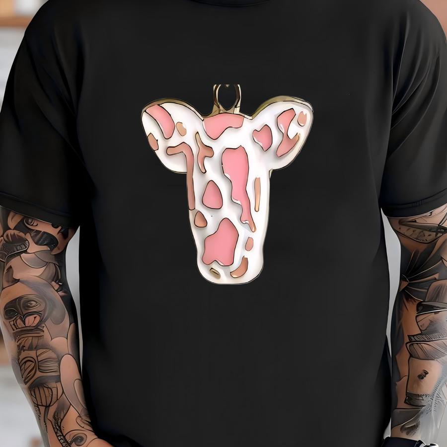 Cow Tumbler Charm, Cup Charm, Tumbler Accessories, Handle Charm, Cup Accessories, Western County Tumbler Charm T-shirt