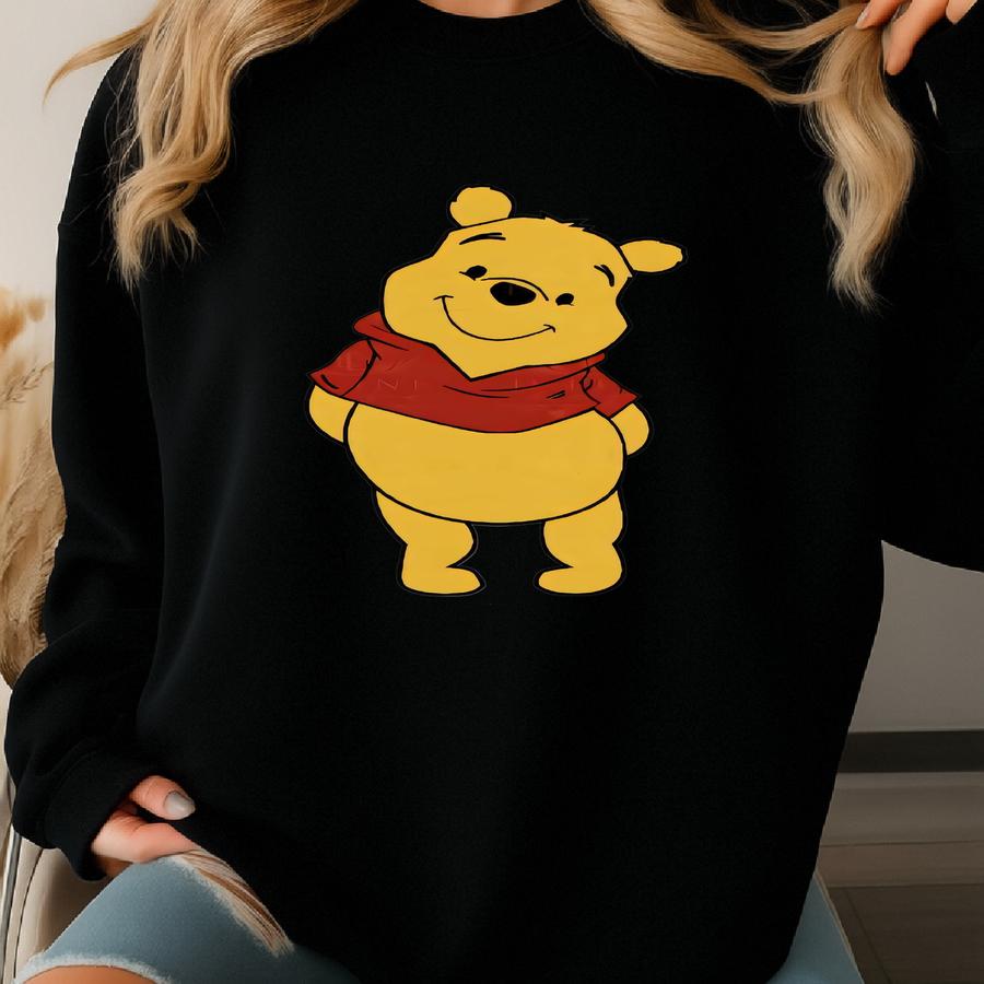 Pooh Svg, Png Cut File. Outta Bothers Pooh. Funny Graphic Design. , Silhouette, , Pooh Baby Shower, Classic Winnie Sweatshirt