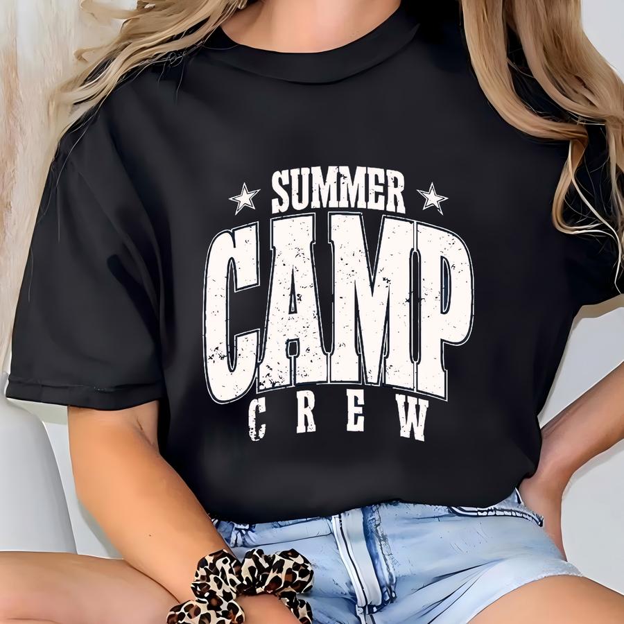Summer Camp Crew Shirt, Summer Camp Shirt, Kids Camping Shirt, Camping Shirt, Camp Shirt, Hiking Shirt, Summer Shirt, Campers Shirt T-shirt