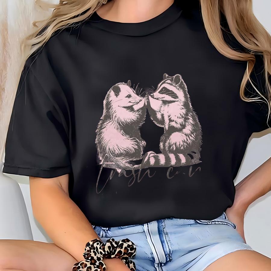 Raccoon Shirt Funny Inspiration Tee Motivational Gifts For Him Her Meme Humor Trash Panda Quirky Unhinged T Shirt Sarcastic Raccoon Shirt T-shirt