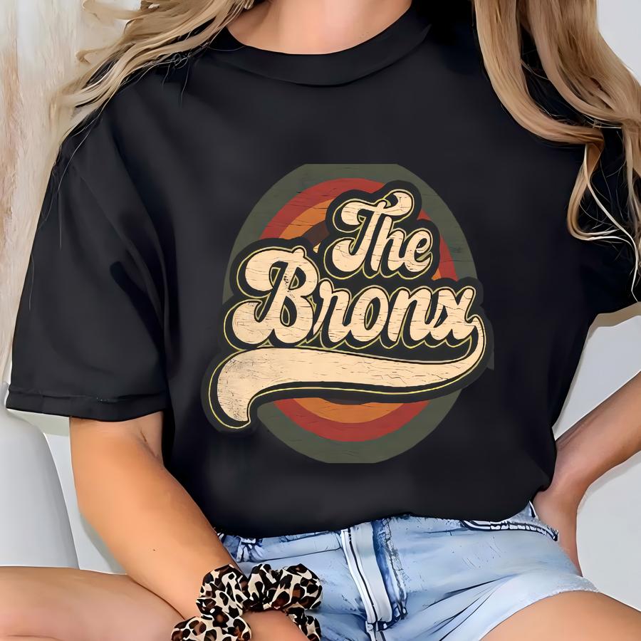 The Bronx Hoodie: Vintage Nyc Unisex Tee T-shirt