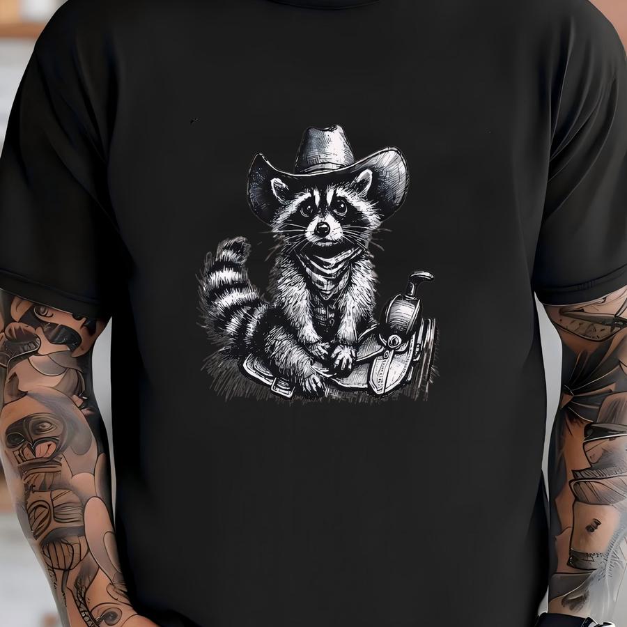 Funny Raccoon Tee: This Is My 2nd Rodeo Design - Unisex Shirt T-shirt