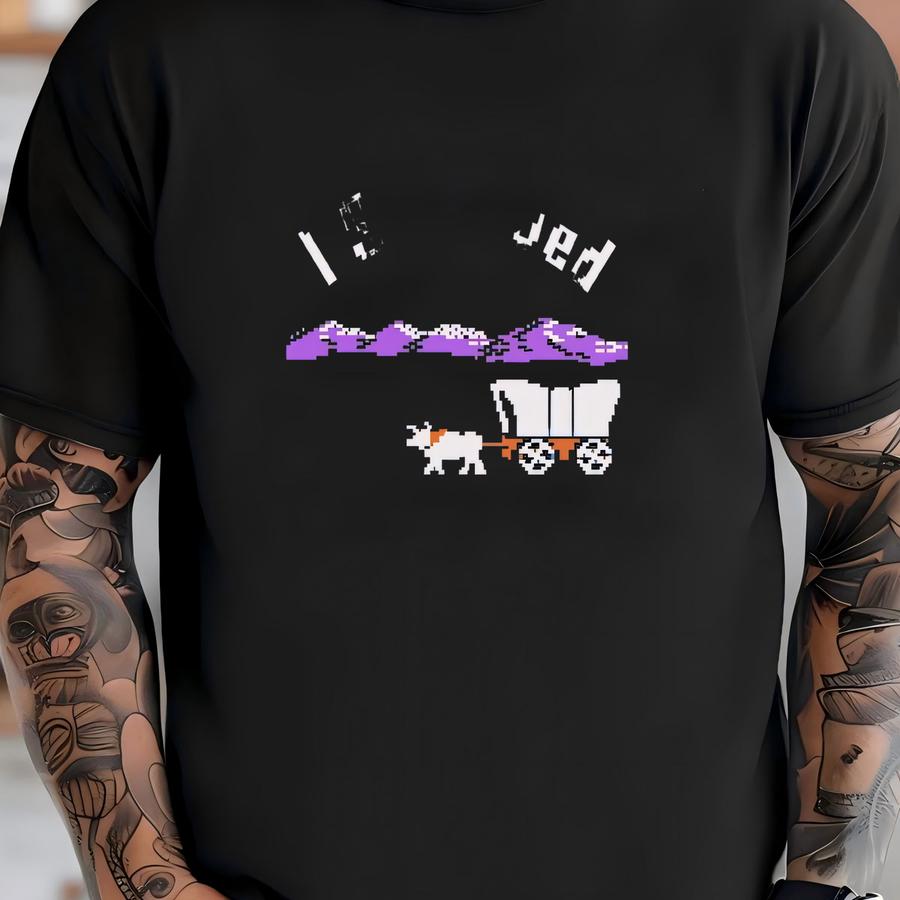 Trail Western Shirt, Western Graphic Tee, Cowgirl Shirt, Retro Shirt, 80s Shirt, 90s Shirt, Gamer Shirt, Dysentery Shirt, Funny Tee T-shirt