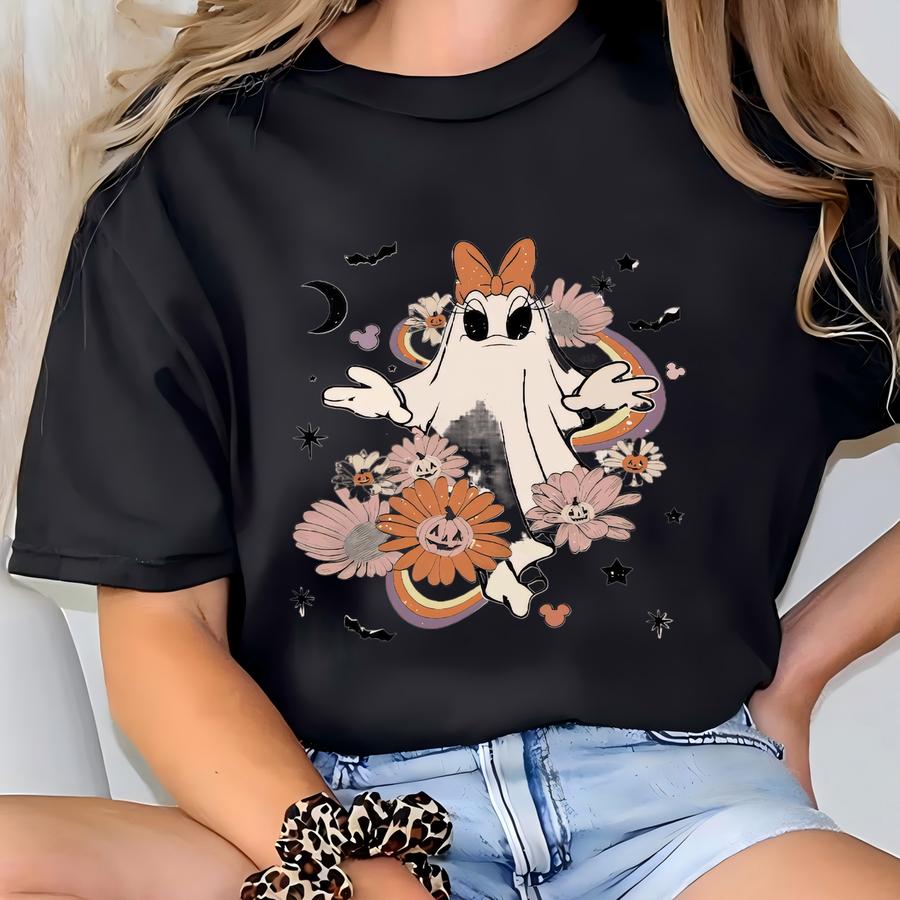 Halloween Ghost Shirt, Halloween Shirt, Halloween Sweatshirt, Spooky Shirt, Skeletons Shirt, Pumpkin Shirt, Trick Or Treat Shirt T-shirt