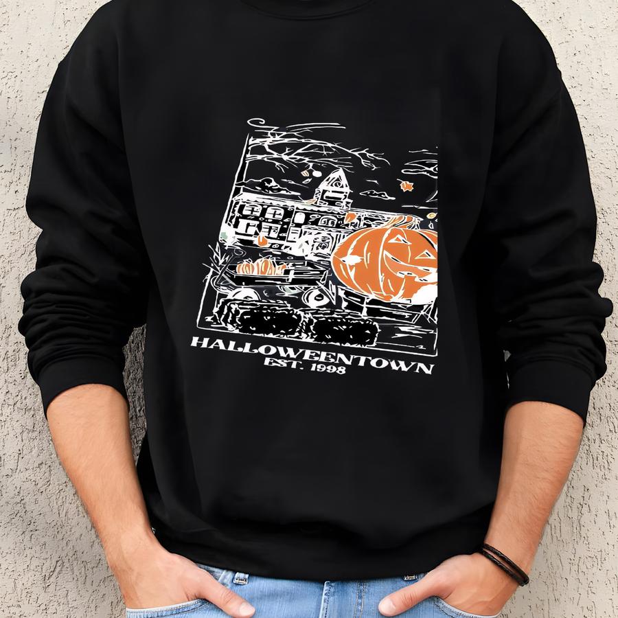 Est 1998 Back And Front Hoodie, University Hoodie, Retro Hoodie, Autumn Fall Hoodie, Gift Hoodie Sweatshirt