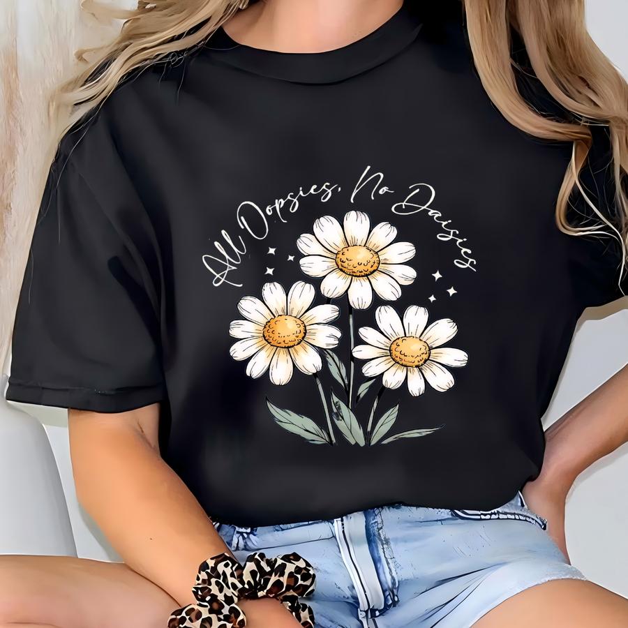 Daisy Hoodie: Cottagecore Floral Tee T-shirt