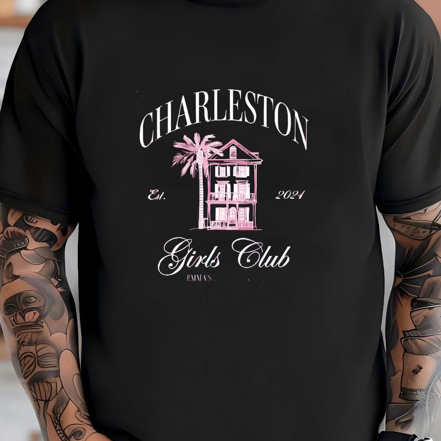 Charleston Bachelorette Tank Top Custom Charleston Girls Club Tanks Last Toast On The Shirts Beach Bachelorette Gifts  T-shirt