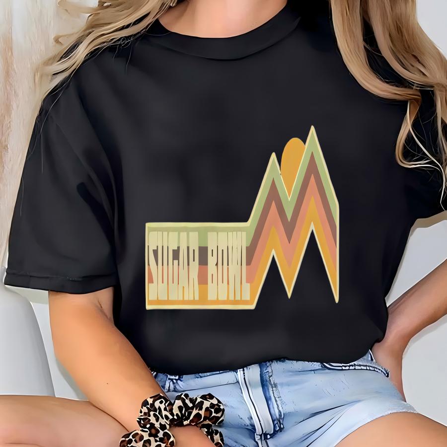 Sugar Bowl Sweatshirt: Retro Maine Design, Unisex Hoodie T-shirt