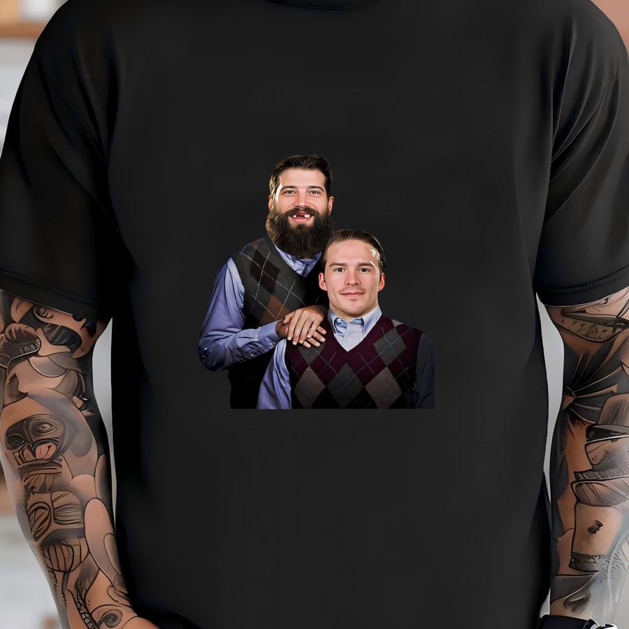 Custom Step Brothers Movie Shirt Png: Andrei Svechnikov Brent Burns (digital Download) T-shirt