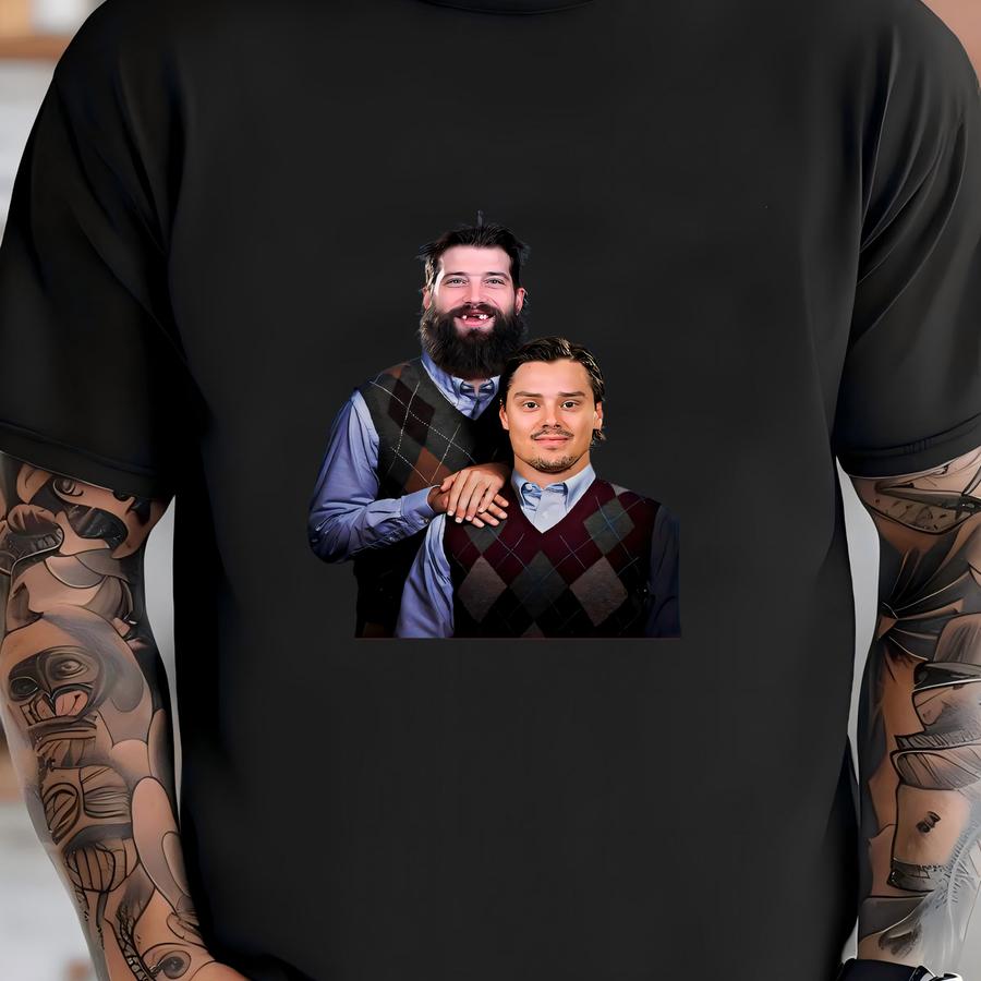 Brent Burns Sebastian Aho Step Brothers Movie Shirt Png (digital Download) T-shirt