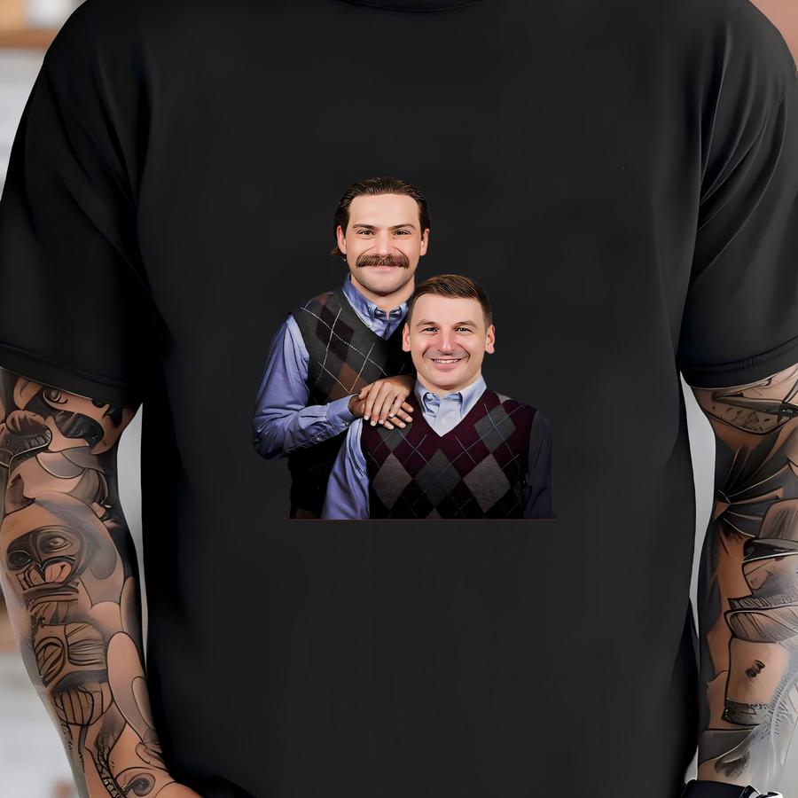 Stuart Skinner Zach Hyman Step Brothers Shirt Png (digital Download) T-shirt