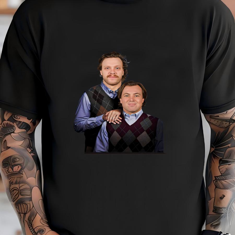 Charlie Mcavoy David Pastrnak Step Brothers Movie Shirt Png (digital Download) T-shirt