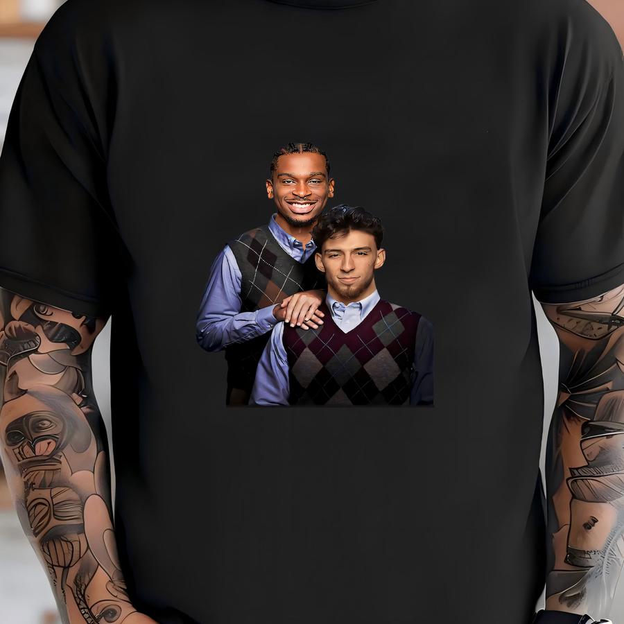 Chet Holmgren Shai Gilgeous-alexander Step Brothers Shirt Png (digital Download) T-shirt