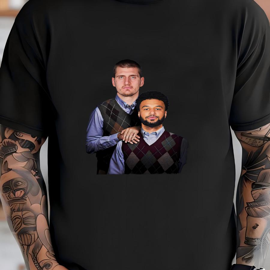 Jamal Murray Nikola Jokic Step Brothers Shirt Png (digital Download) T-shirt
