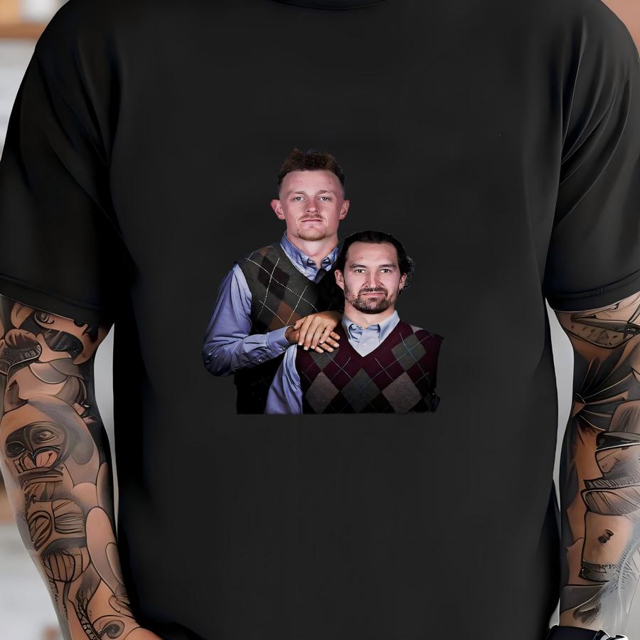 Mark Stone Jack Eichel 'step Brothers' Shirt Png (digital Download) T-shirt