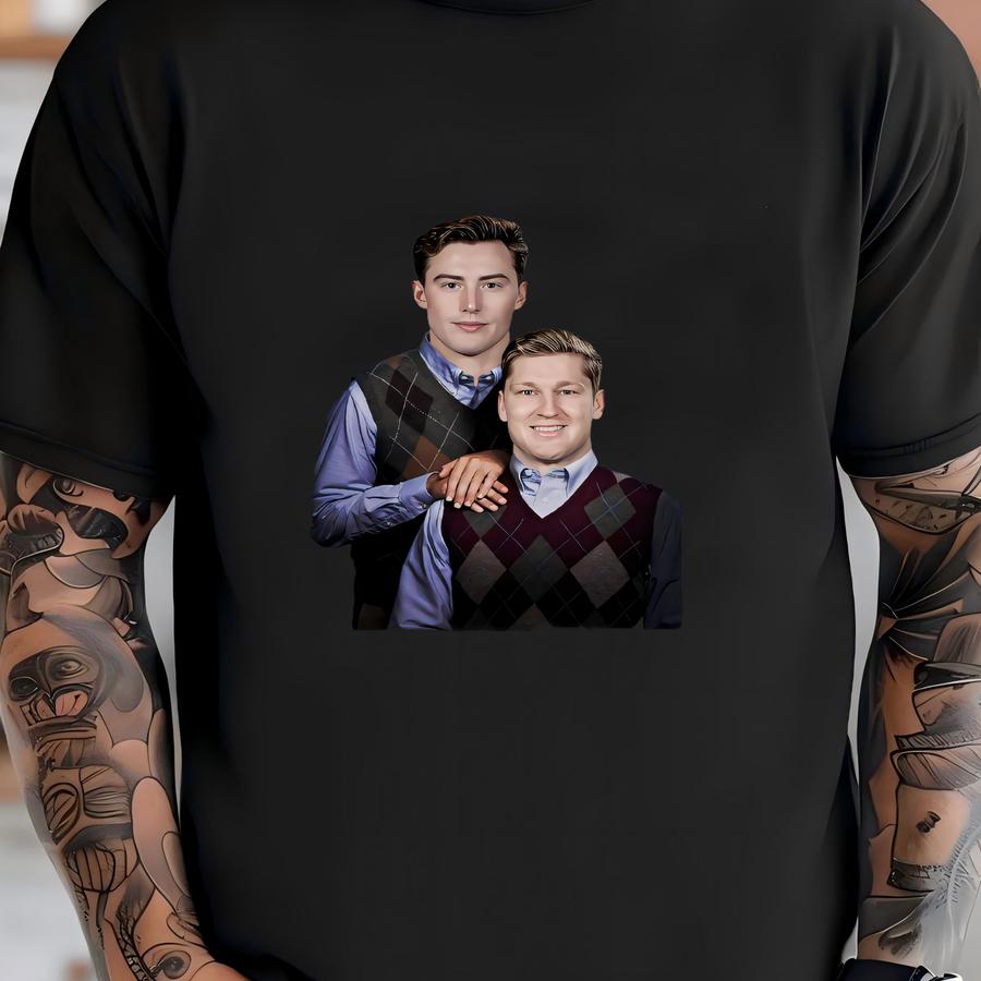 Nathan Mackinnon Ross Colton Step Brothers Shirt Png (digital Download) T-shirt