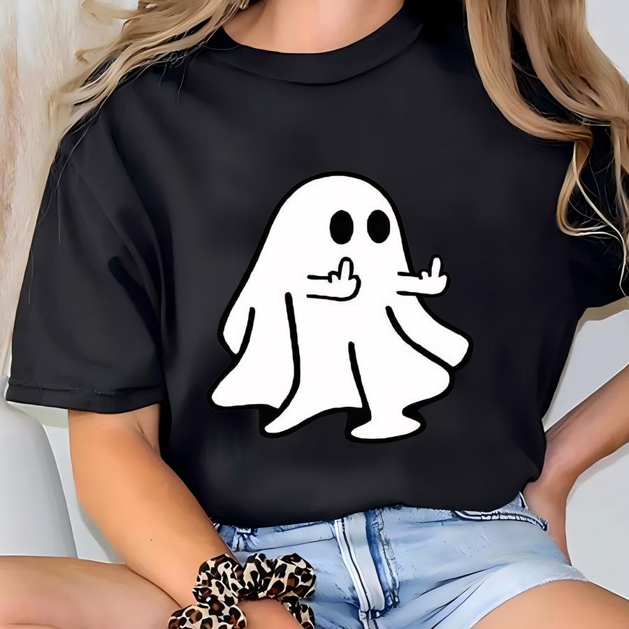 Halloween Shirt, Halloween Ghost Sweatshirt, Halloween Spooky Season Shirt, Funny Halloween Shirt, Halloween Gift T-shirt