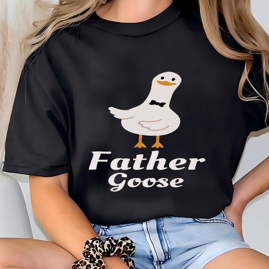 Mama Goose Shirt,daddy Goose Shirt, Pregnancy Shirt,silly Goose Mom,pregnancy Shirt Bow,baby Announcement Shirts T-shirt