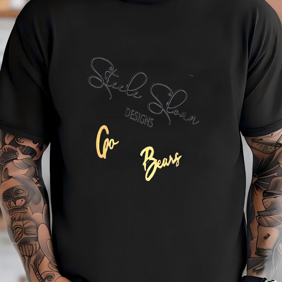 Go Bears Game Day Earrings Bears Fans Cute Bears Gift Hypoallergenic Earrings Bears Graduation Gift T-shirt