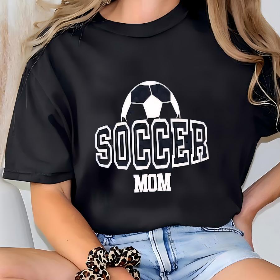 Soccer Mom Quarter Zip Sweatshirt, Mom Sweatshirt, Soccer Mom Gift, Soccer Sweatshirt, Gift For Mom T-shirt